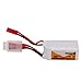 Alomejor RC Lipo Battery, 11.1V 70C Discharge Rate 3S JST Plug Connector 350mAh Power for Remote Control Vehicles