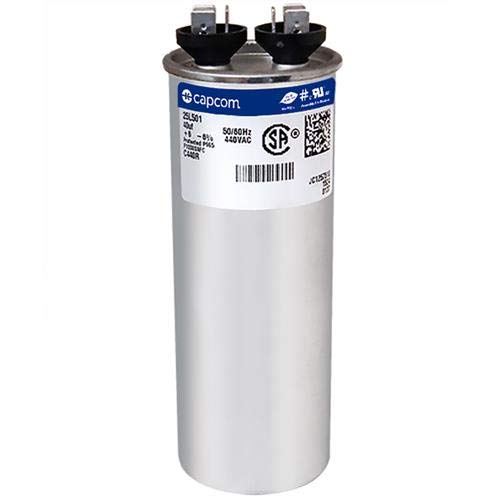 Lennox 100463-04 / 39H5801-40 uf MFD 440 Volt VAC Genteq® Replacement Round Run Capacitor
