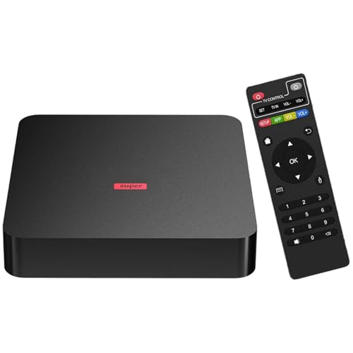 EASYTONE Android TV Box 10.0, Android Box 2GB RAM 16GB ROM Quad-Core Allwinner H3 Support 4K WiFi 2.4GHz 3D Super Smart Tv Box Android Media Player