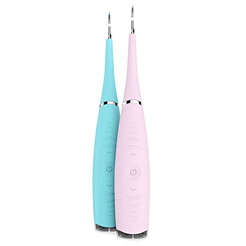 KKmoon Limpador de dente removedor de tártaro Ferramenta elétrica para limpeza de manchas de dente c