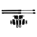 ApplianPar 2Pcs Front Left and Right Hood Lift Support Kit for Frontier Navara Pathfinder Xterra 2004-2018