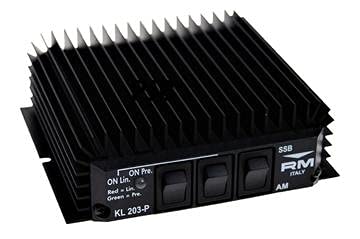 RM KL203P Linear Amplifier top-down view