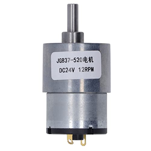 Moteur de réduction de vitesse CC en laiton d'aluminium durable 24V