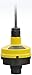 Flowline DL24-01 Polycarbonate EchoPod Multi Function Ultrasonic Level Transmitter with Fob, 1" NPT, 9.8