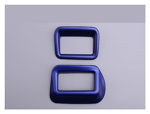 Cadre moulage ABS bleu protège et stylise le bouton interrupteur phare CHR 2016-2020