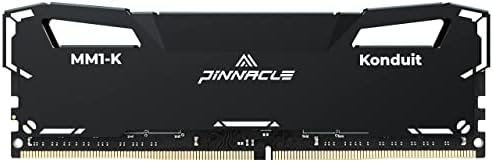 Timetec Pinnacle Konduit 8GB DDR4 3200MHz PC4-25600 CL16-18-18-38 XMP2.0 Overclocking 1.35V Compatible for AMD and Intel Desktop Gaming PC Memory Module RAM - Black