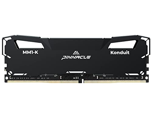 Timetec Pinnacle Konduit 8GB DDR4 3200MHz PC4-25600 CL16-18-18-38 XMP2.0 Overclocking 1.35V Compatible for AMD and Intel Desktop Gaming PC Memory Module RAM - Black