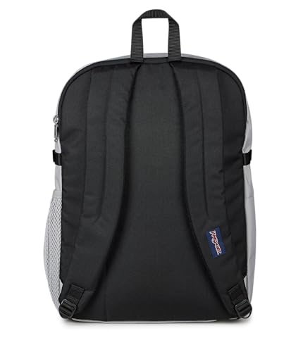 Image of JanSport Main Campus Backpack - Travel or Work Backpack with 15-Inch Laptop Sleeve and Dual Water Bottle Pockets, Grounded Grey