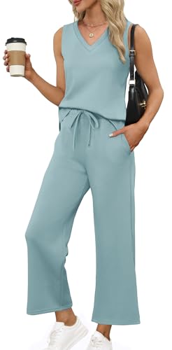 XIEERDUO Two Piece Set for Women Summer Outfits Vacation Trendy