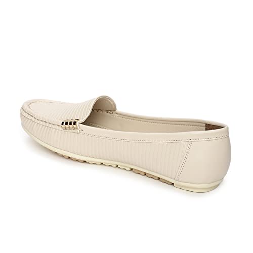 Image of Marc Loire Women Soft Comfortable Flat Loafers for Casual & Office Wear