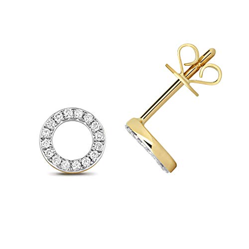 Boucles d'oreilles or 375/1000 et diamant : l'éclat intemporel du chic parisien