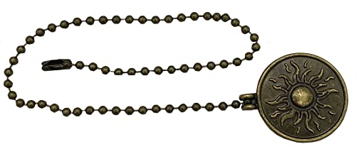 Dd-Life 10 Pcs Ceiling Fan Pull Chains Extension Fan,Lighting,Lamp Pull Chain With Decorative Totem Beaded Ball Fan Chain Connector Moon And Sun #TOP5