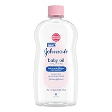 JOHNSONS Baby Oil 20 oz  pack of 4