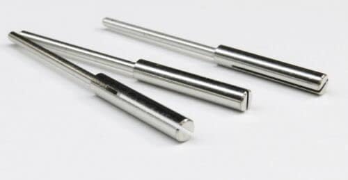Slotted Mini Mandrels Miniature Mandrel Split Rotary Tool Handpiece 3/32" 3 Pcs Made in Germany by JTS