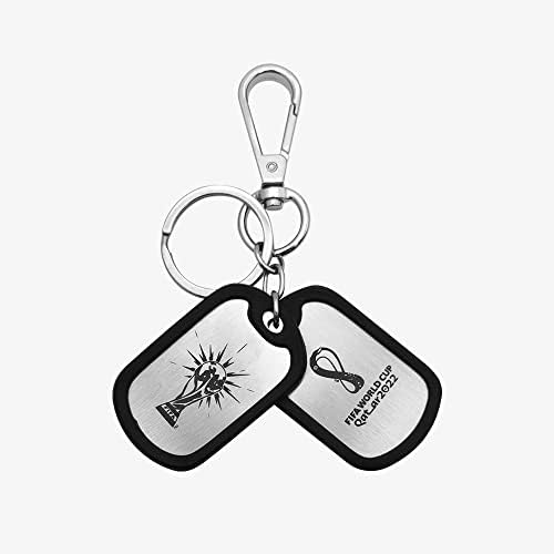 HONAV 2022 FIFA WORLD CUP QATAR 2D Trophy Keychain - Own a Collectible Version of World Soccer's Biggest Prize