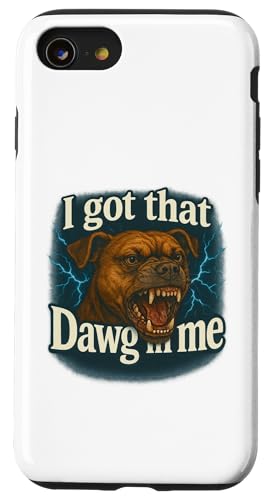 I Got That Dawg In Me Meme T-Shirt Pit Bull Terrier Shirt X}zP[X iPhone SE (2020) / 7 / 8 p