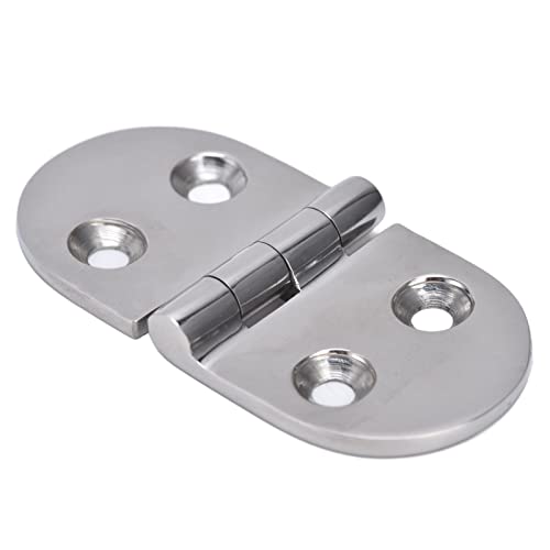 Entatial Boat Hinges, Accuracy Casting 316 Stainless Steel Marine Grade Hinge for Storage Cabinets for Deck Hatches