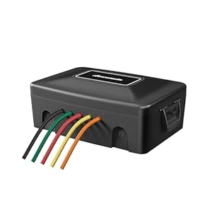 DEWENWILS Large Outdoor Electrical Box, Waterproof Power Cord Protector for Electrical Connections, Ideal for Extension Cords, Timers, Power Strips, Power Tools, Holiday and Landscape Lights, Black