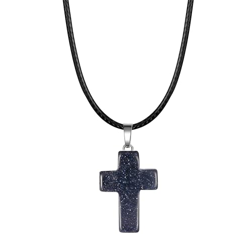 Collier Petite Croix Argent 925 chaîne longue pendentif femme perles