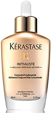 ��é�������ٲ����� Initialiste, Hair Serum & Scalp Treatment, Thickens, Strengthens, Prevents Damage, Adds Softness & Shine, For Thin, Weakened Hair, 60 ml