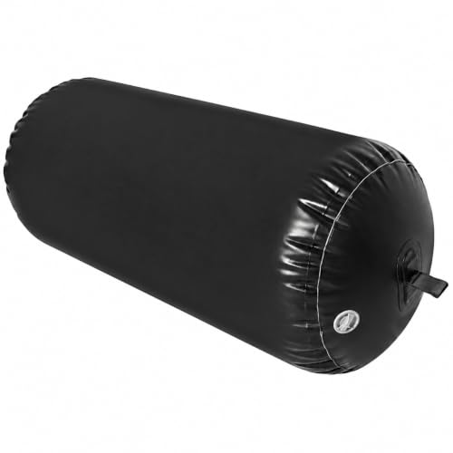 Super Duty Inflatable Yacht Fenders, Black (18"D x 42"L) - image 1