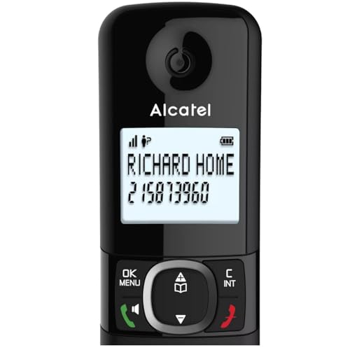 Téléphone Fixe Sans Fil ALCATEL F860 Duo – Blocage d'Appels Indésirables, 100 Contacts - vue 8