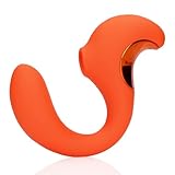 Loveline - G-Punkt Vibrator mit Klitoris Pulswelle - Ungezähmtes Orange