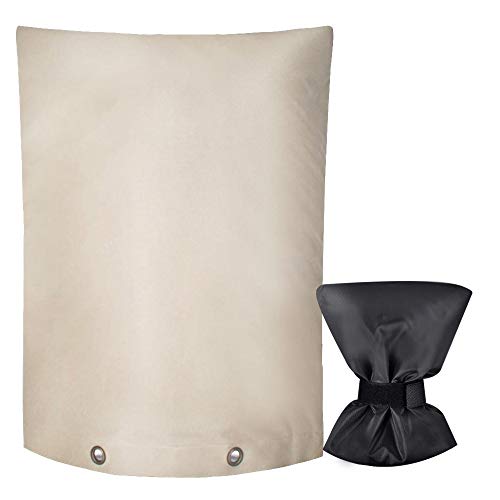 Backflow Preventers Protection,16”W x 20”H Backflow Winter Preventer Insulation Cover for Irrigation Valve, Sprinkler Valves in Snow or Sun Exposure, Winterizing Backflow Preventers