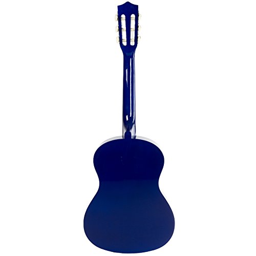 Image of Music Alley 34inch Classical Kids Acoustic Guitar - Blue