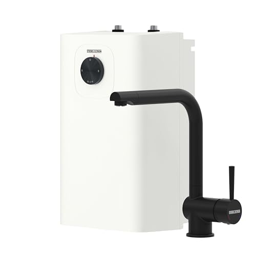 STIEBEL ELTRON Kleinspeicher SNU 5 Plus mit Wasserhahn matt-schwarz MAE-B (Armatur Küche), sehr kompakt, antitropf-/thermostop-Funktion, Untertischboiler 5 Liter Niederdruck mit Stecker, 2 kW, 208119 STIEBEL ELTRON Kleinspeicher SNU 5 Plus mit Wasserhahn matt-schwarz MAE-B (Armatur Küche), sehr kompakt, antitropf-/thermostop-Funktion, Untertischboiler 5 Liter Niederdruck mit Stecker, 2 kW, 208119