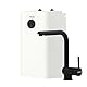 STIEBEL ELTRON Kleinspeicher SNU 5 Plus mit Wasserhahn matt-schwarz MAE-B (Armatur Küche), sehr kompakt, antitropf-/thermostop-Funktion, Untertischboiler 5 Liter Niederdruck mit Stecker, 2 kW, 208119
