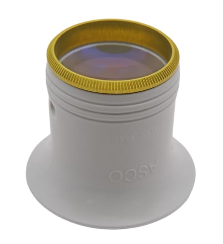 Loupe d'horloger souple pour éviter la fatigue oculaire avec lentille amovible KD89