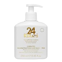 2-Minute Reconstruction Hair Mask - Deep Conditioning Hair Mask for Damaged Hairs - Bond Strengthening Conditioning Treatment with Hydrating Keratin Protein Pro Formula - 250ml