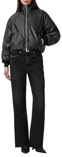 Women's Rowan Bomber, Black3