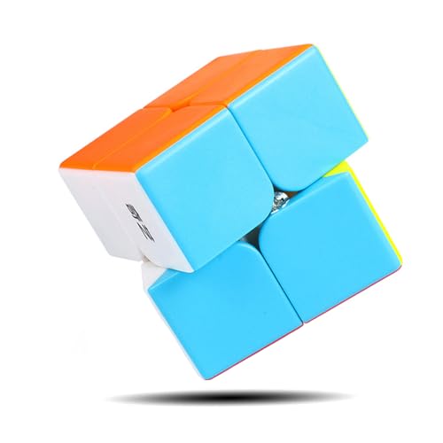 ZIOYCKL Stickerless Original Magic Cube 2x2, ABS Material, Twisty Puzzle, Classic Style, 1 Count, 1 Piece, 7 Years and Up, 1 Set, 1 Item, 1 Package, Space Theme, Portable, 50MM/1.96In