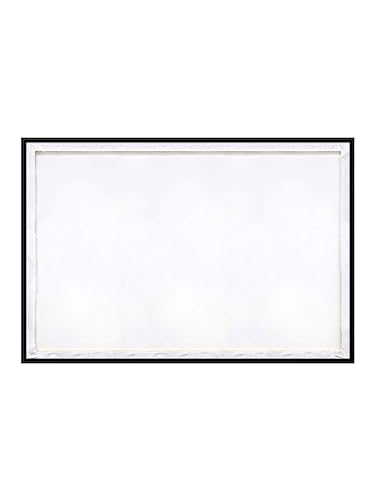 Image of 999STORE Fiber framed canvas painting frame paintings for bedroom with horse photo frames wall horses hanging home decor big large (Canvas 36X54 Inches Black) BLFLP36540071