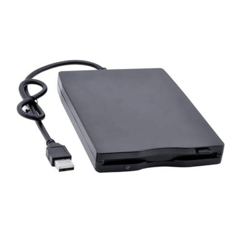 HOMOCONO Portable External Floppy Disk Drive 2.0 for Laptop High-Speed Data Transfer No External Power Required