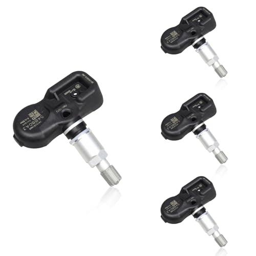 MotoParAcc 315Mhz Pre-Programmed Car Tire Pressure Monitoring Sensors, TPMS Sensors Set of 4 Compatible with PMV-107J 42607-0C020 Replacements for Camry Corolla Prius RAV4 Lexus