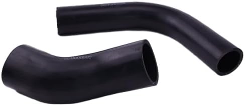 D124950 D124951 Upper Lower Radiator Hose Kit Compatible with Case 1840 1845C Skid Steer Loaders