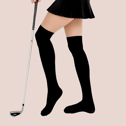 Golf Two-Tone Over-Knee-High Stockings Pantyhose Tights UV Protection Spring Autumn Winter2