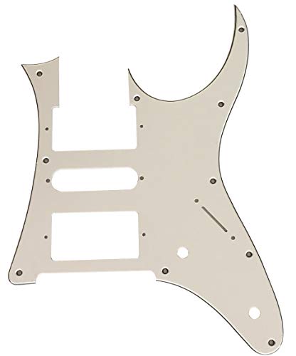 Electric Guitar Pickguard for Ibanez RG 350 EX Style (3 Ply White)