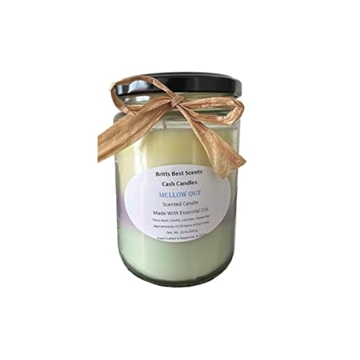 Britts Best Scents- Money Candles- Mellow Out
