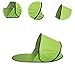 Vaveren Beach Tent Single-Layer Sun Protection Quick Cabana for Fishing Mountaineering Picnic Family Camping, Green