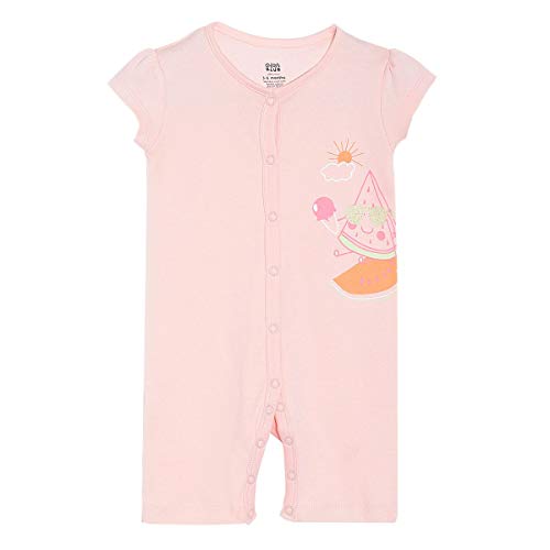 Image of miniklub Infant Girls Pack of 2 Printed Rompers