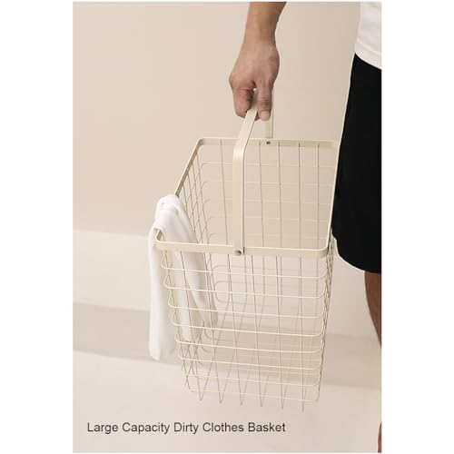 Panier à linge roulant double couche avec bac à linge amovible