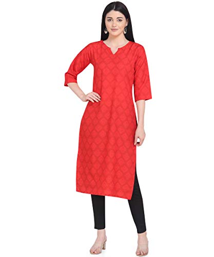 Image of LookMark Women's Crepe Regular Kurta