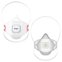 Dräger X-plore 1930 V - Staubmaske - 3er/10er-Pack - Größe S | FFP3-Atemschutzmaske mit Ventil - 3 Stück – Ansicht 2