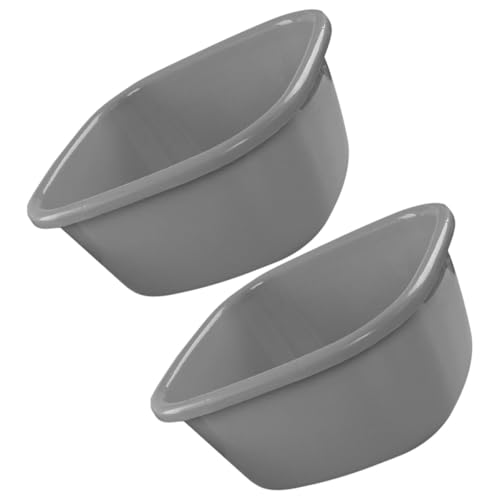 Bassine plastique PP épais rectangulaire grande capacité pour lavage vêtement et cuisine