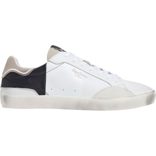 Pepe Jeans Lane Origin : en finir avec le mal de pieds grâce à ces baskets en cuir blanc souples