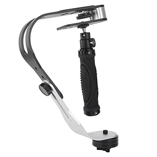 Estabilizador De Cámara DSLR De Vídeo Portátil Profesional, con Mango De Aluminio para Teléfono Inteligente, Videocámara, Cámara SLR Digital, DV O Cualquier Cámara, Deslizamiento Estable